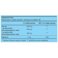 BIOTECH USA Mega Omega 3 - 180 softgels